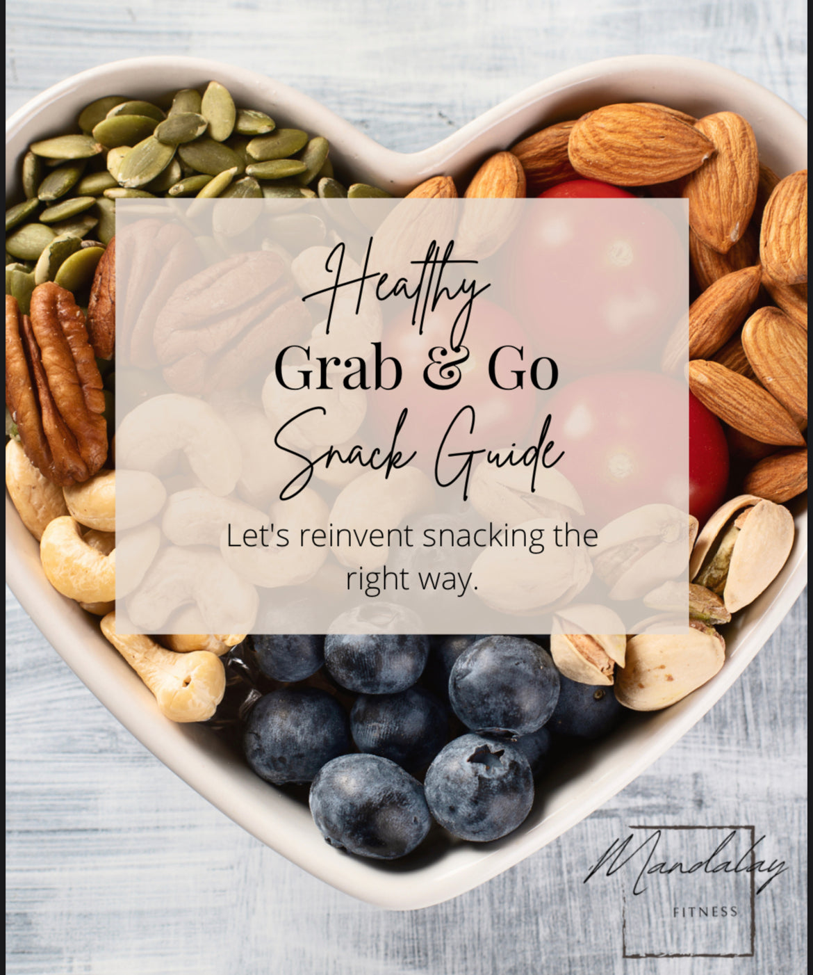Healthy to go Snack guide