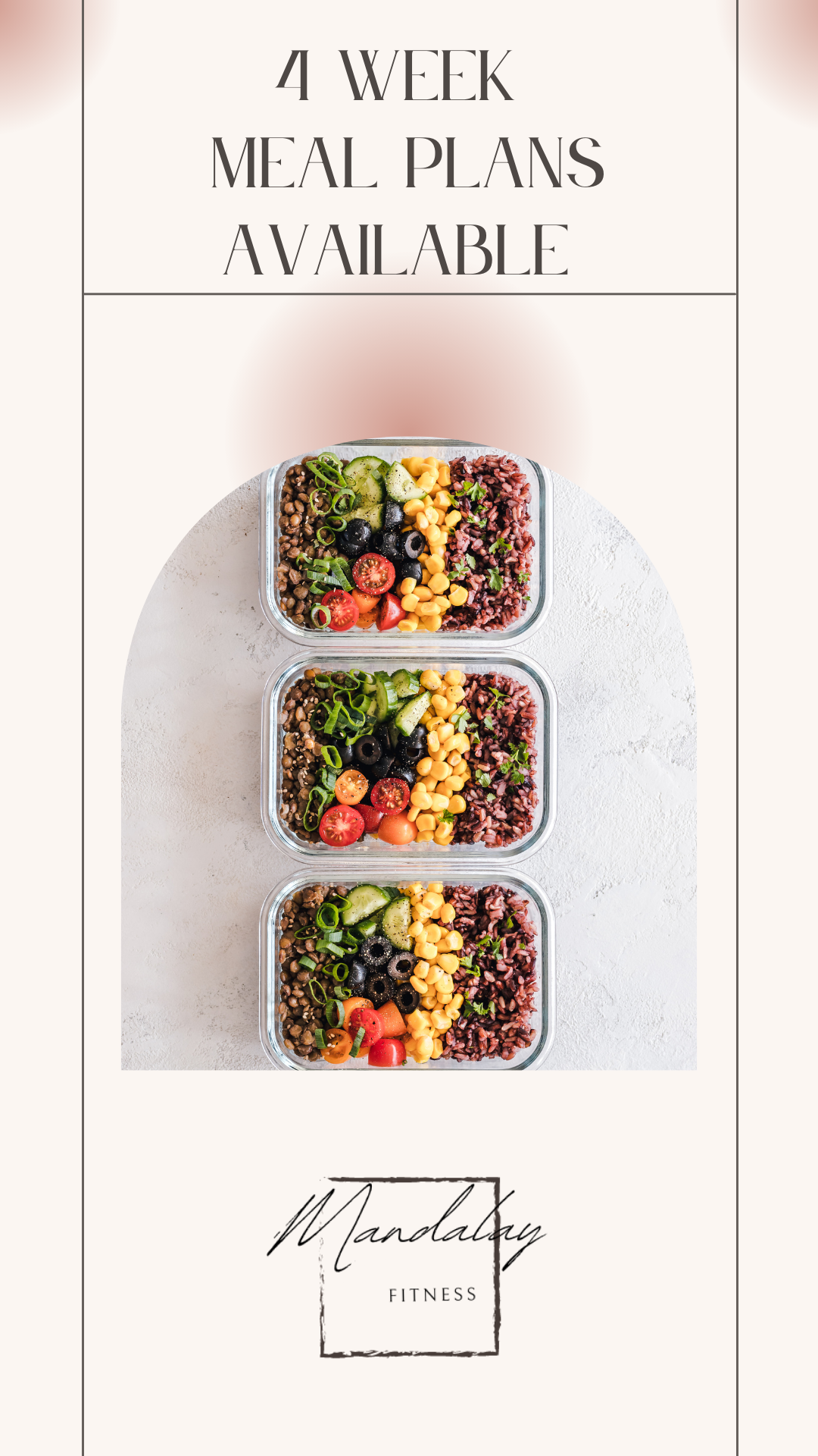 4 week meal plan