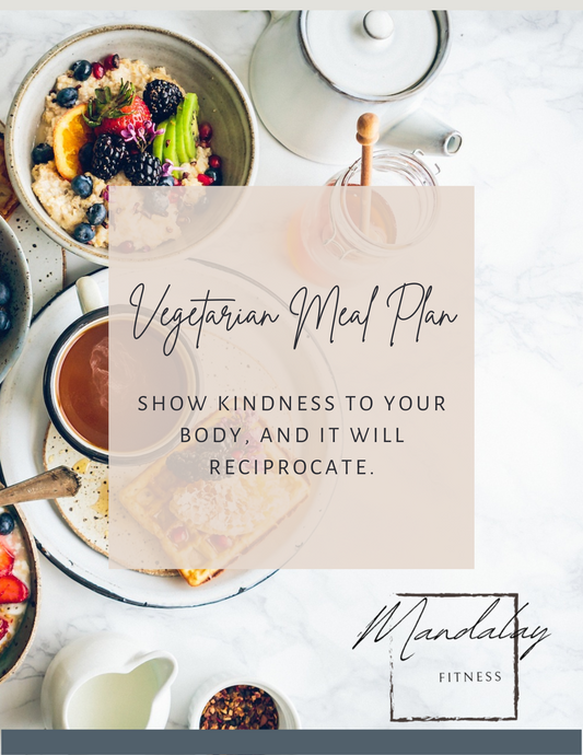 4 Week Vegetarian Meal Plan