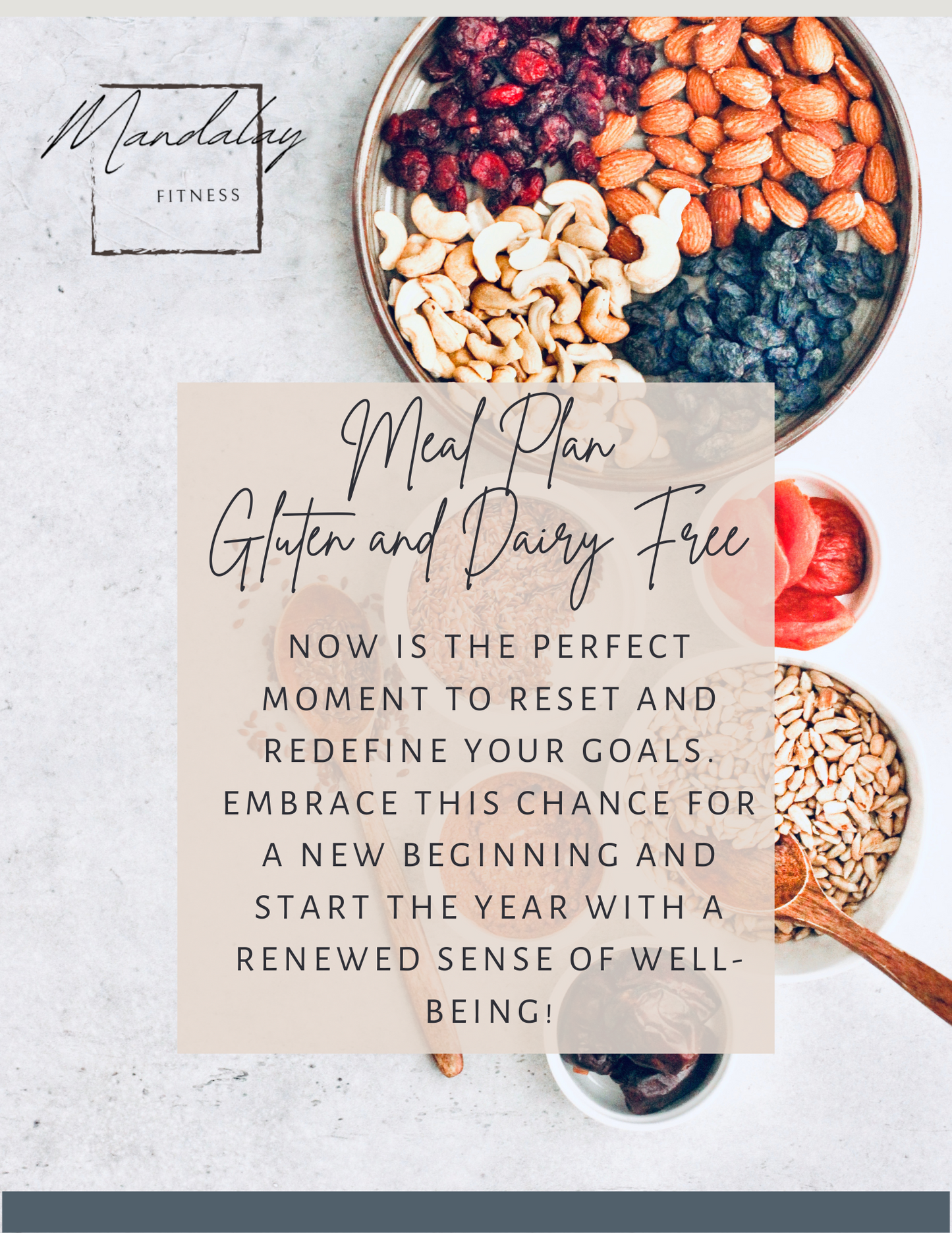 4 Week Gluten & Dairy Free Meal Plan