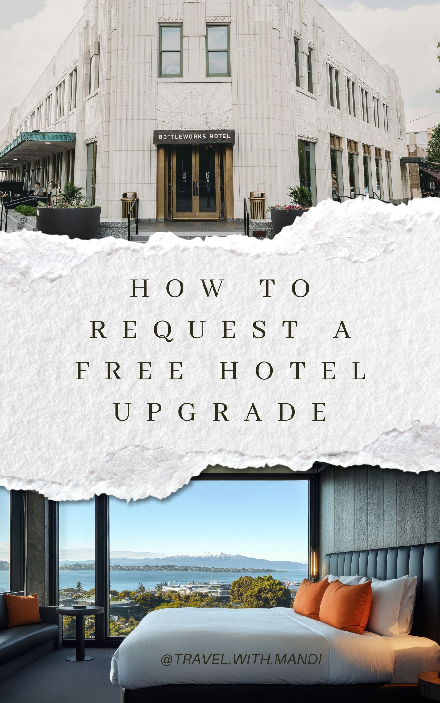 How to request a FREE hotel upgrade